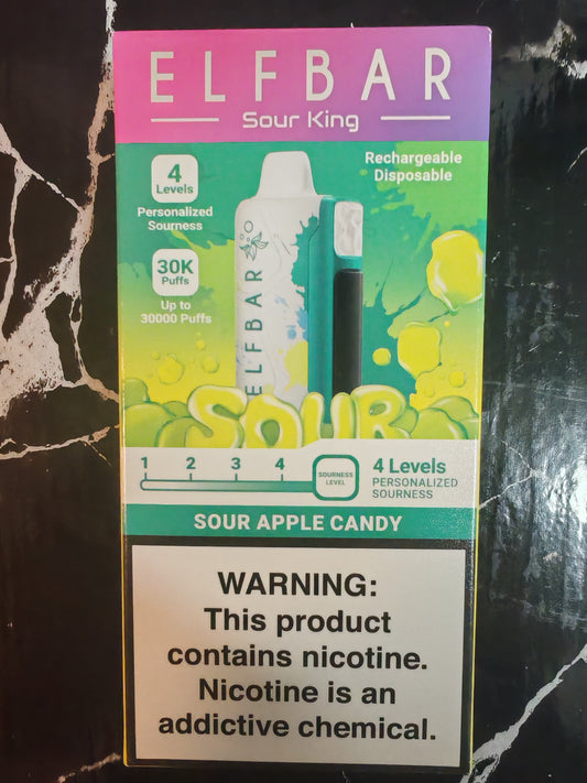 Elf Bar Sour King 40000 Puff Vape - Elfbar King